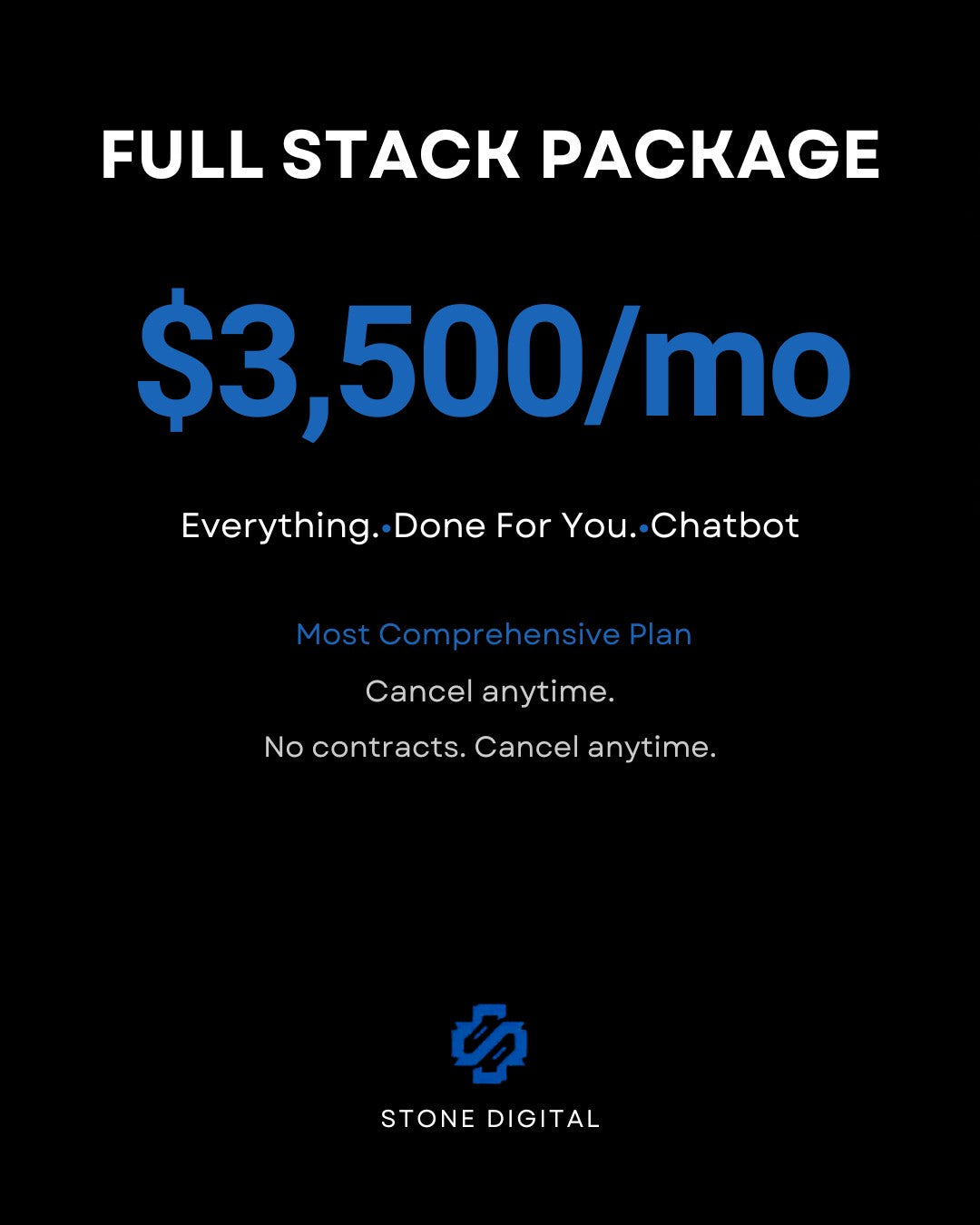 Full Stack Package — AI Marketing Agency | Stone Digital